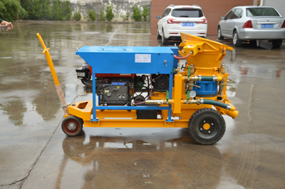 fiber reinforced shotcrete machine