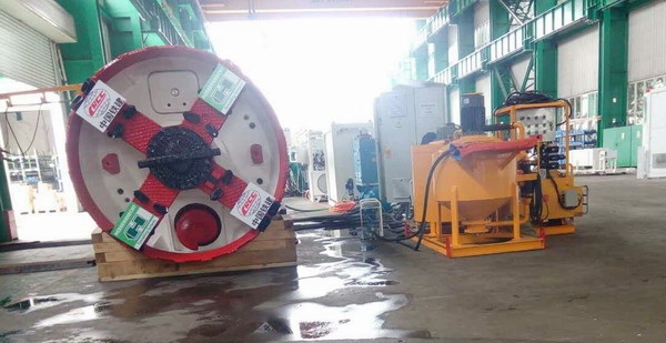 Herrenknecht grout plant for TBM