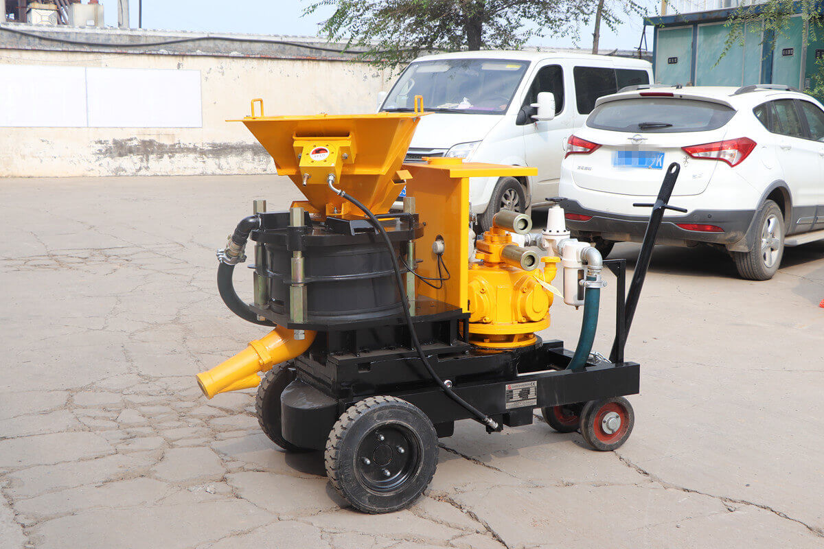 Shotcrete machine manual