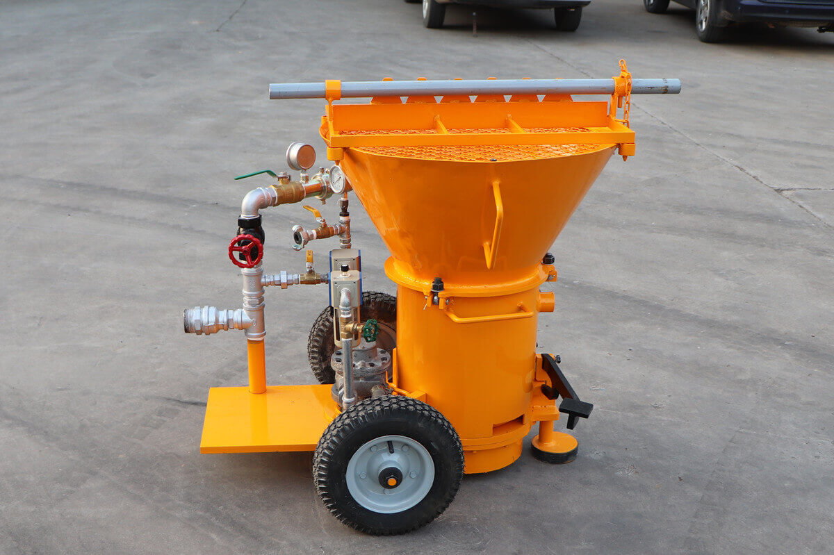 reed sova gunite machine