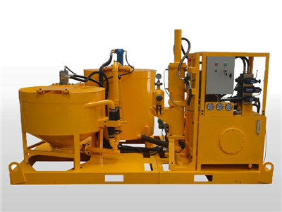 cement grout plant for tunnel boring machine