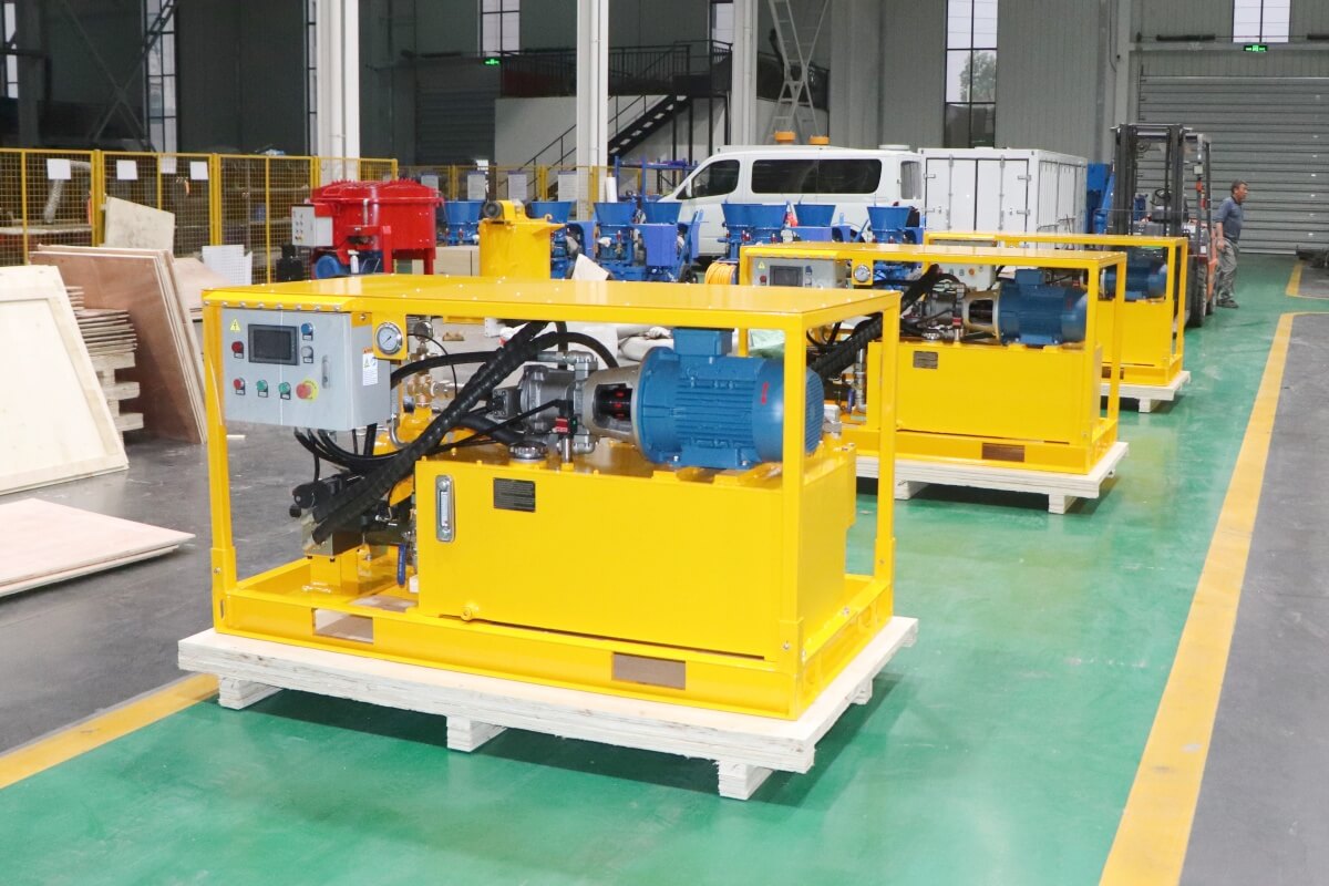 high pressure chem slurry hydraulic grout pump