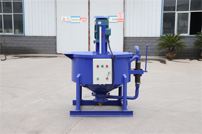 Colloidal grout mixer for making cement paste