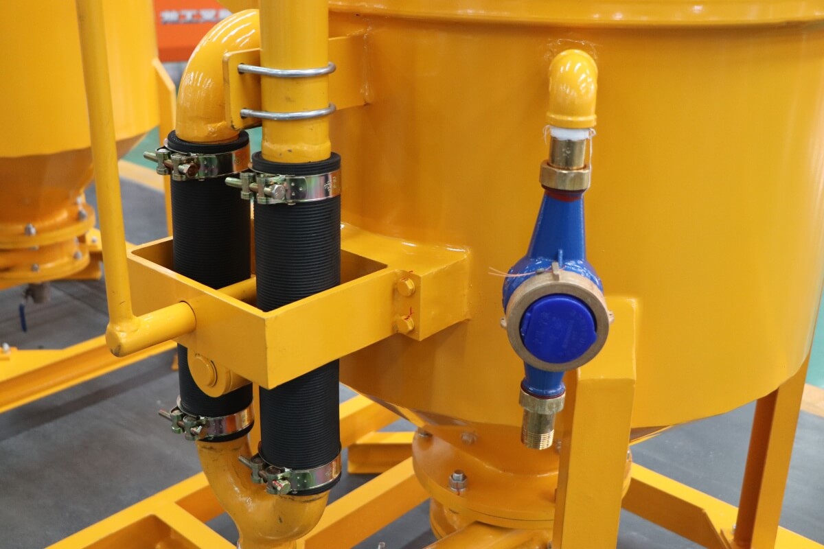 small colloidal grout mixer