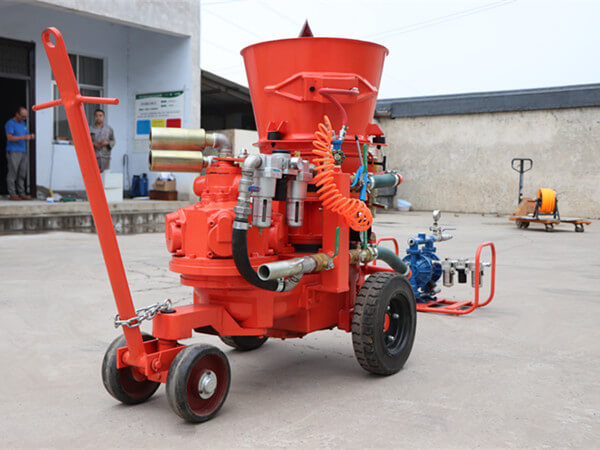 refractory gunning machine for fixing cracks ​in furnaces