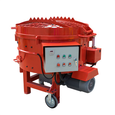 100kg capacity refractory pan mixer