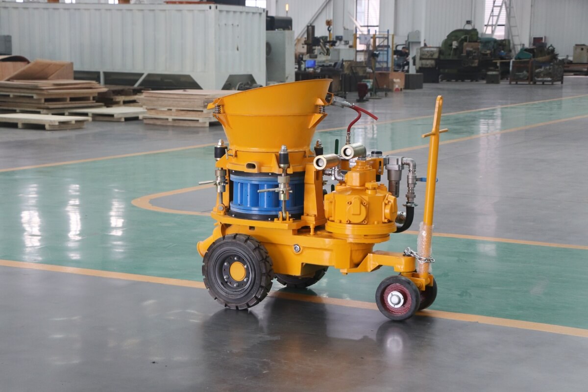 air motor gunite machine operation manual