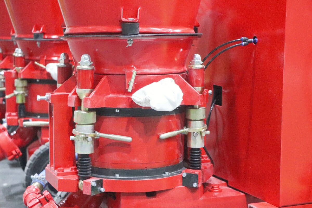 electric motor shotcrete machine