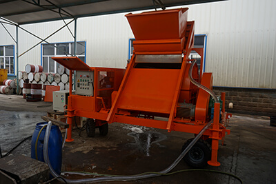 foam concrete mixer