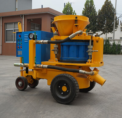 dry gunite machine for shotcrete pool