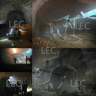 shotcrete arm application