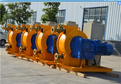 large peristaltic hose pump