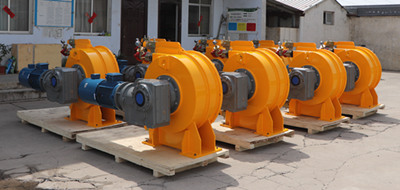 peristaltic pump for mining industry