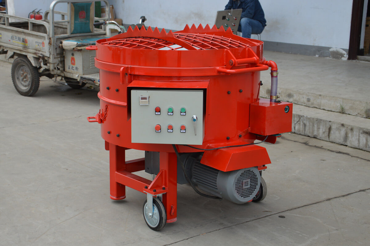 refractory castable cement mixer