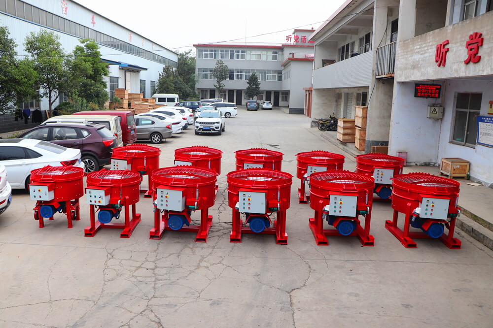 small castable refractory concrete pan mixer