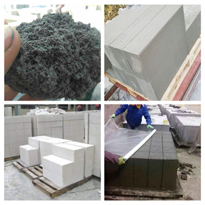 Concrete foam machine for making lightweight brick