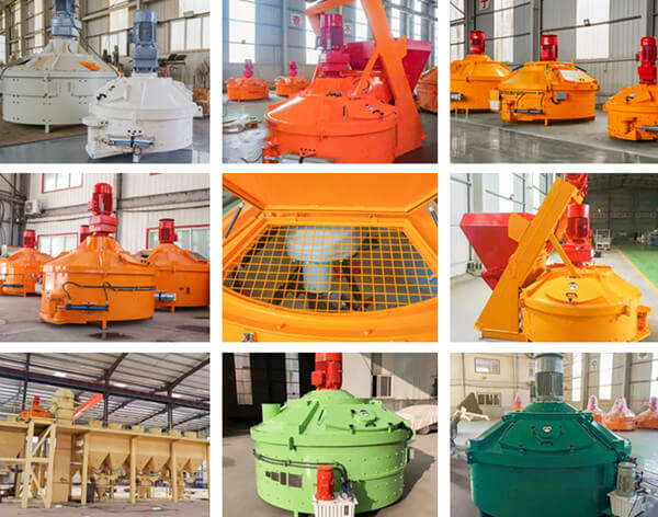 planetary concrete mixer for ceramic raw materials