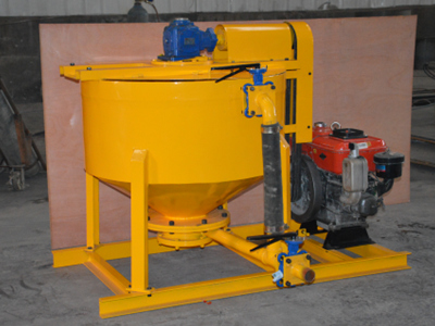 cement grout mixer