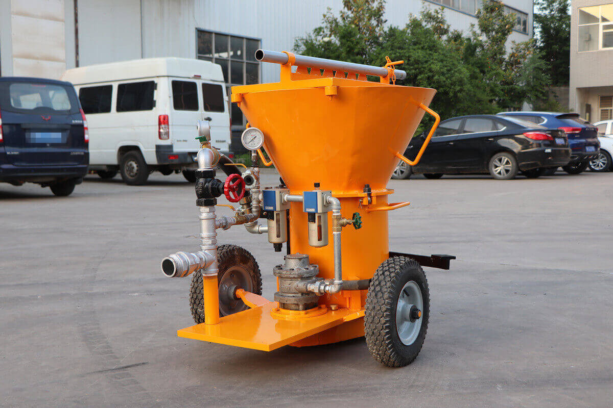 reed sova guncrete machine