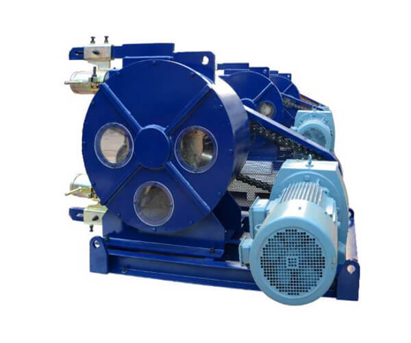 Peristaltic pump for pumping sulfuric acid