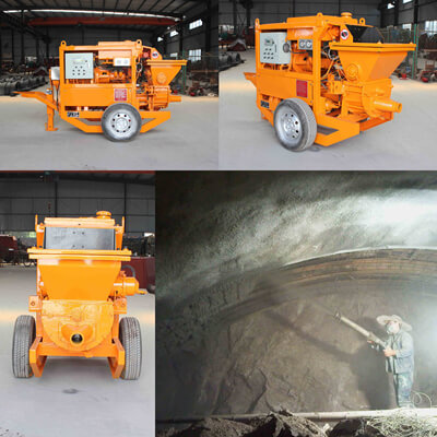 wet shotcrete machine in Tanzania