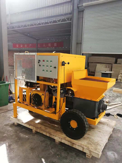 Small concrete pump