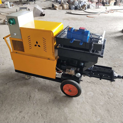 mortar spraying machine for housing projects