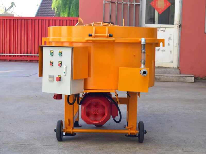 mixer for refractory castable