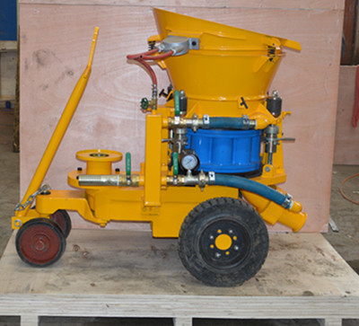 dry mix shotcrete machine for underground mining