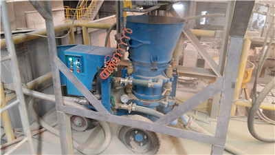 Refractory gunite machine for sale