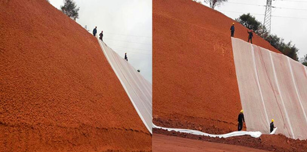 slope hydroseeding machine