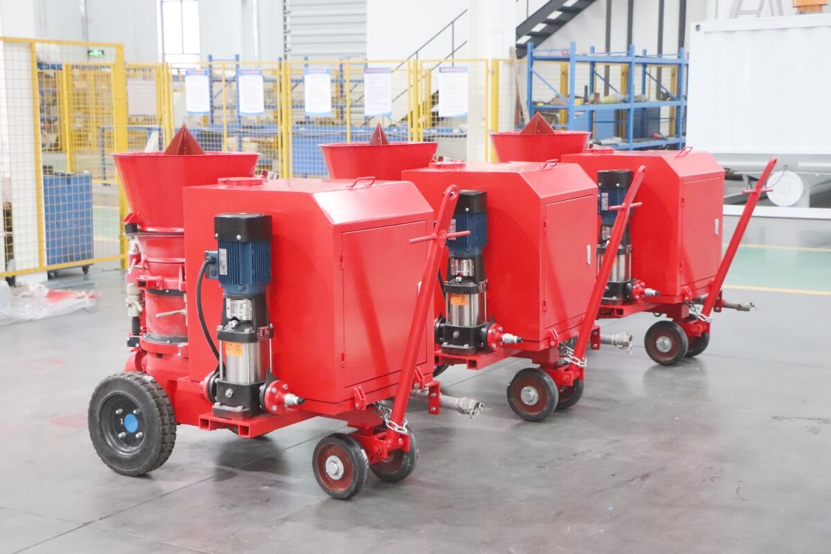 electric shotcrete machine