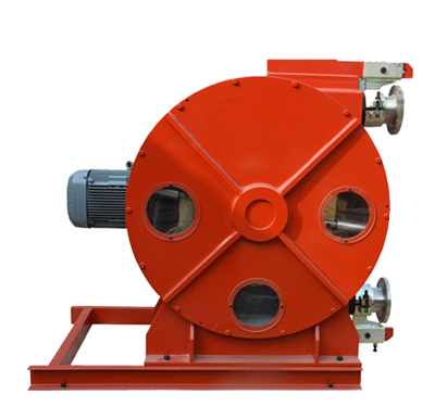 Peristaltic pump for bentonite grout