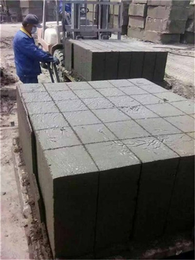 how to make foam concrete blocks
