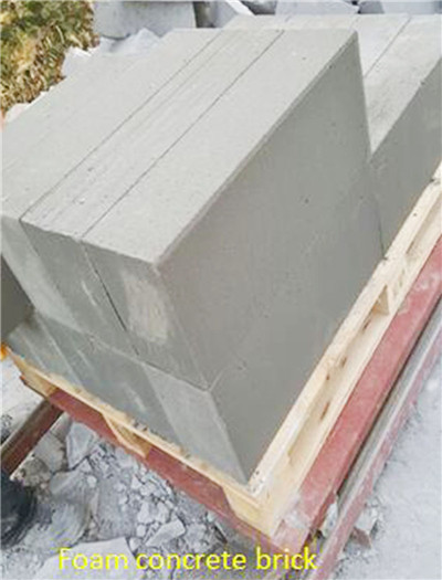 concrete material foam blocks machine