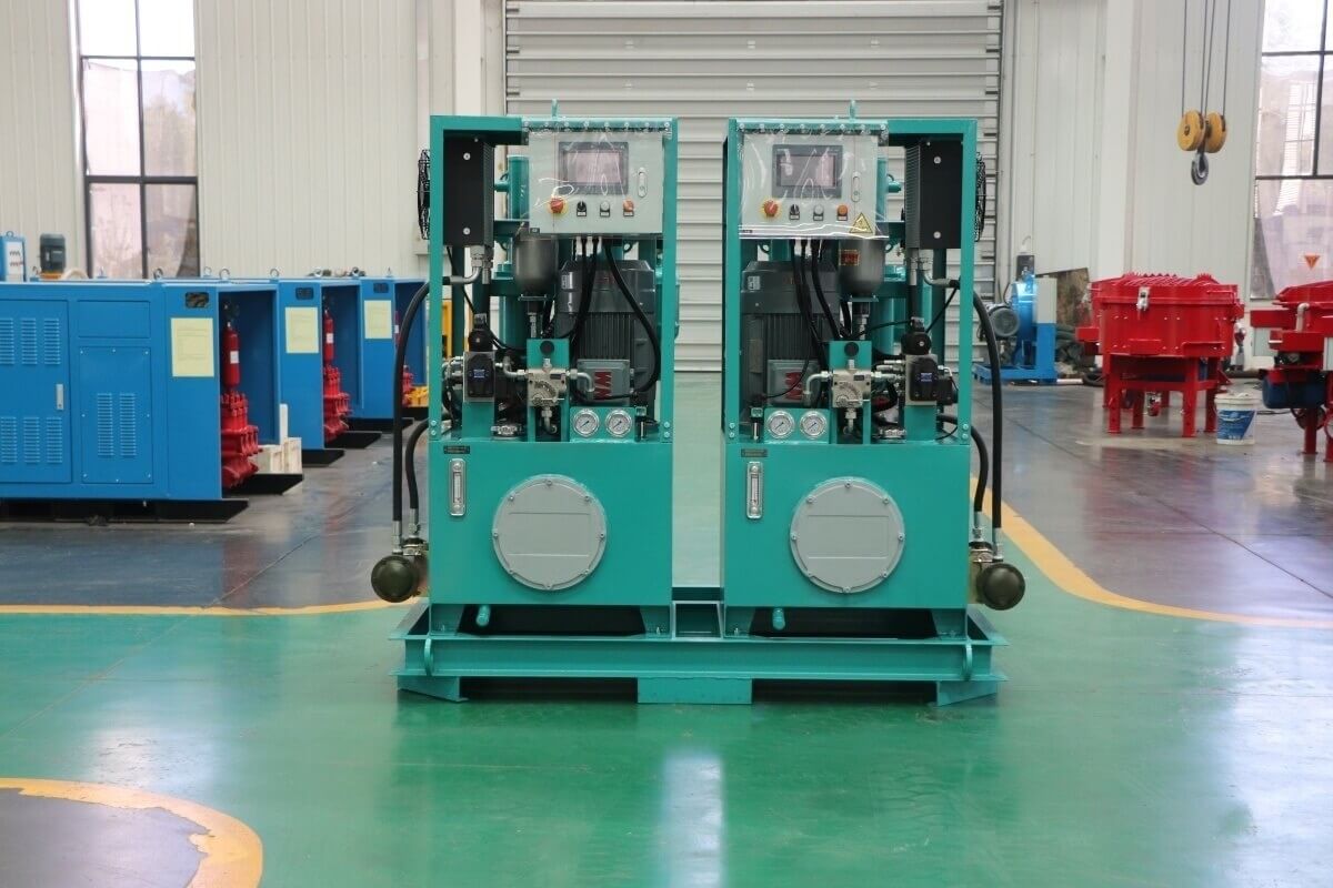 duplex grout pump
