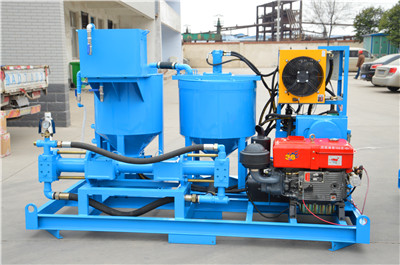 grout machine foundation grouting