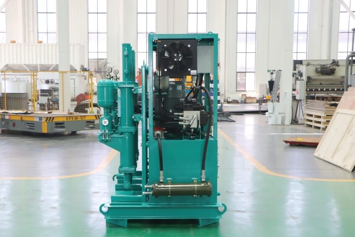 hydraulic double plunger grout pump