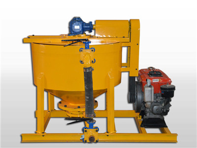 high speed grout mixer