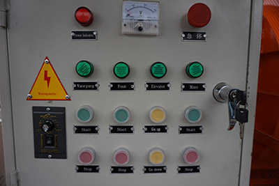 control cabinet of concrete machine