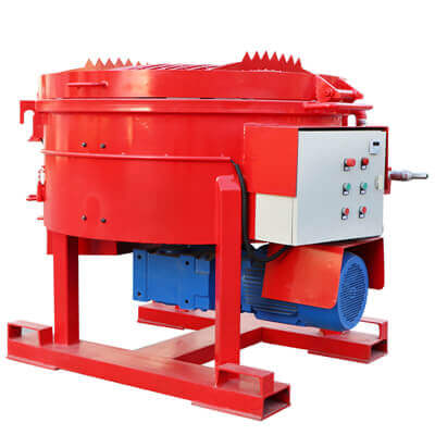 refractory pan mixer application in steel plant