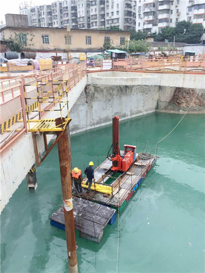 WSS method construction application on the water