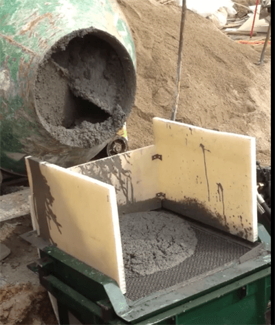 shotcrete pump for pumping concrete