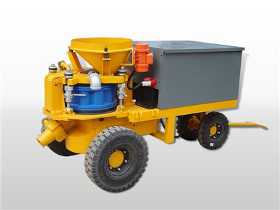 mining explosion proof shotcrete machine