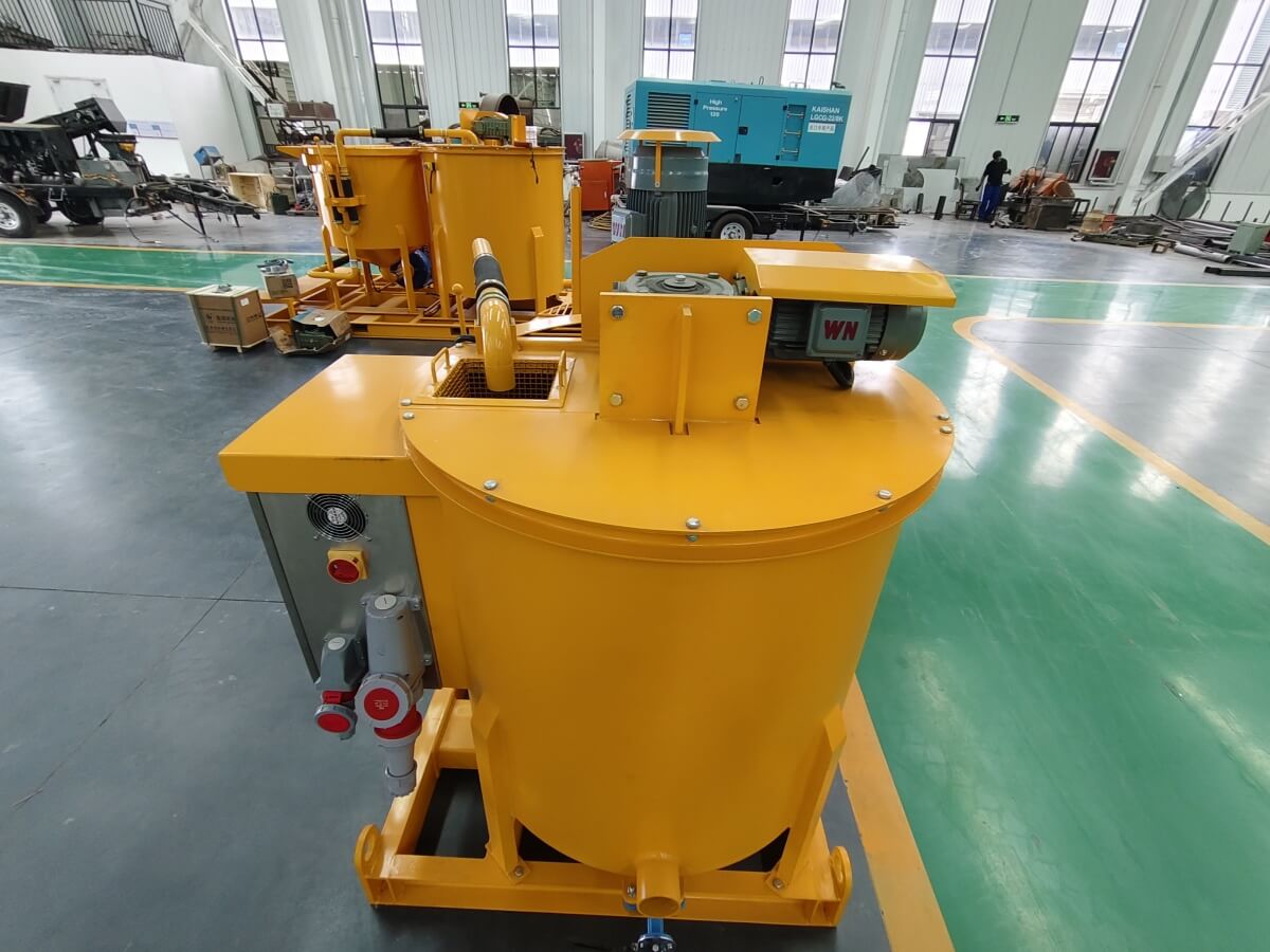 high speed grout mixer