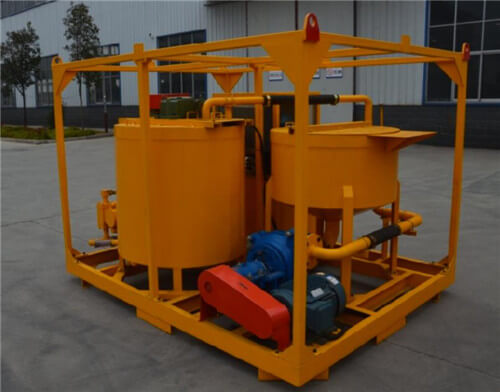 cement slurry grout plant