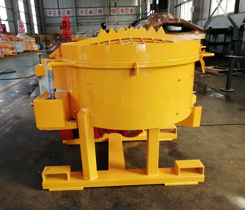 refractory pan mixer manufacturer