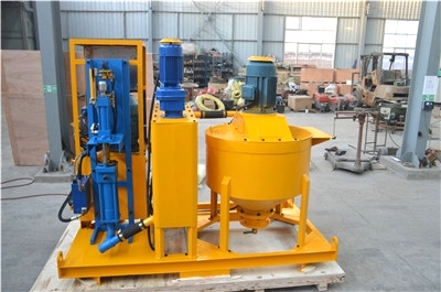 colloidal grout mixer pump