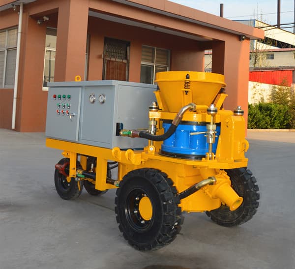 5m3/h wet mix shotcrete machine