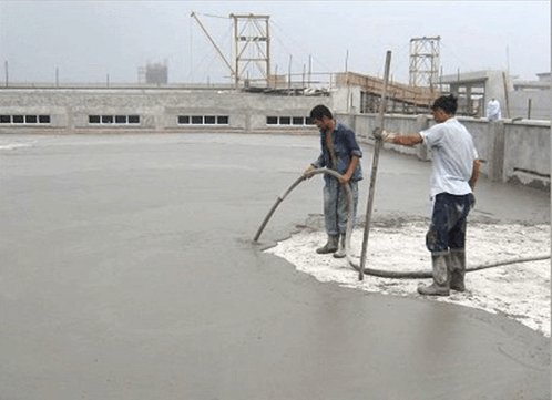 foam concrete construction period